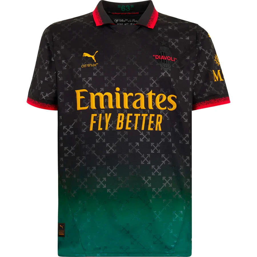 AC Milan 25/26 Commemorative Edition Jersey - Black - Fan Version