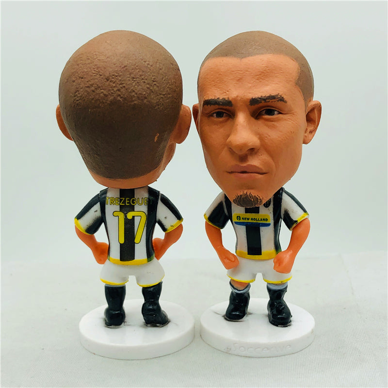Boneco Trezeguet #17 da Juventus, temporada 2007