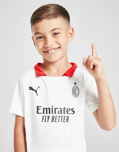 Camiseta de visitante del AC Milan para niños 2024/2025