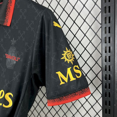 Camiseta de edición especial de marca compartida del AC Milan 2024/25