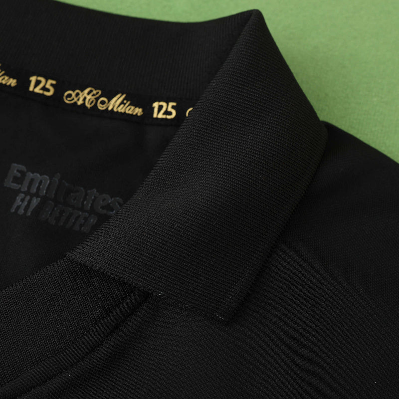 Camiseta de portero del 125.º aniversario del AC Milan - Negra