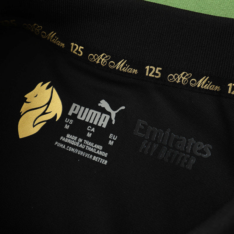 Camiseta de portero del 125.º aniversario del AC Milan - Negra