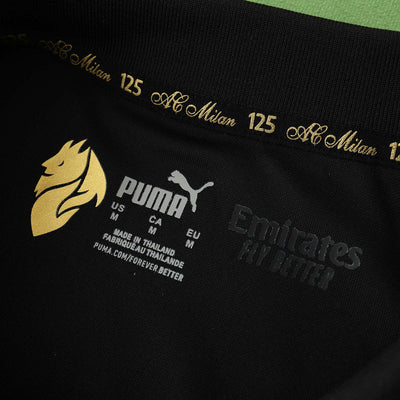 Camiseta de portero del 125.º aniversario del AC Milan - Negra