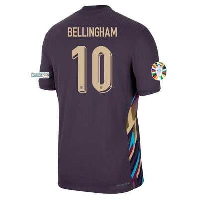 Camiseta visitante de Inglaterra BELLIGHAM #10 2024/2025