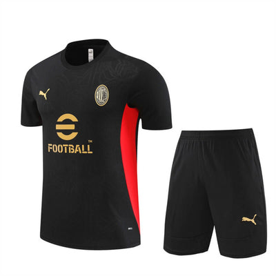 Camisa de treino + shorts do AC Milan