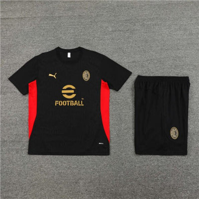 Camisa de treino + shorts do AC Milan